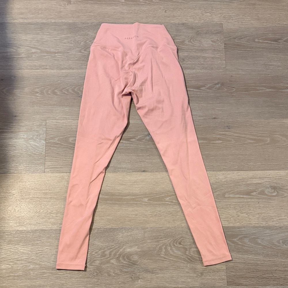 Paragon Pink High-Waisted Leggings